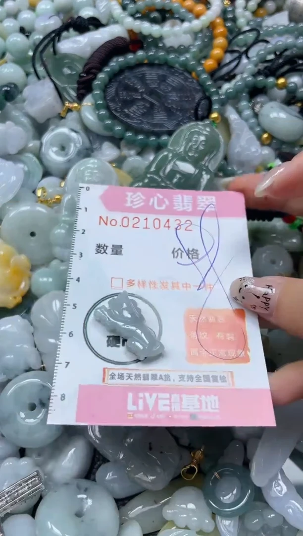 翡翠未镶嵌颈饰闪购0210432