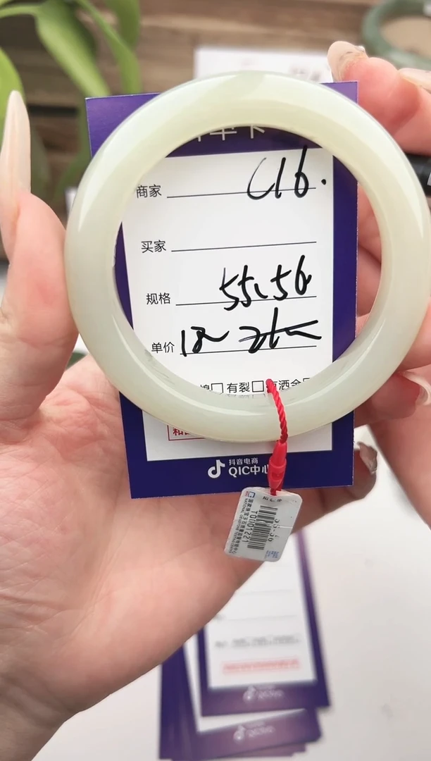 未镶嵌手镯和田玉微色差C16