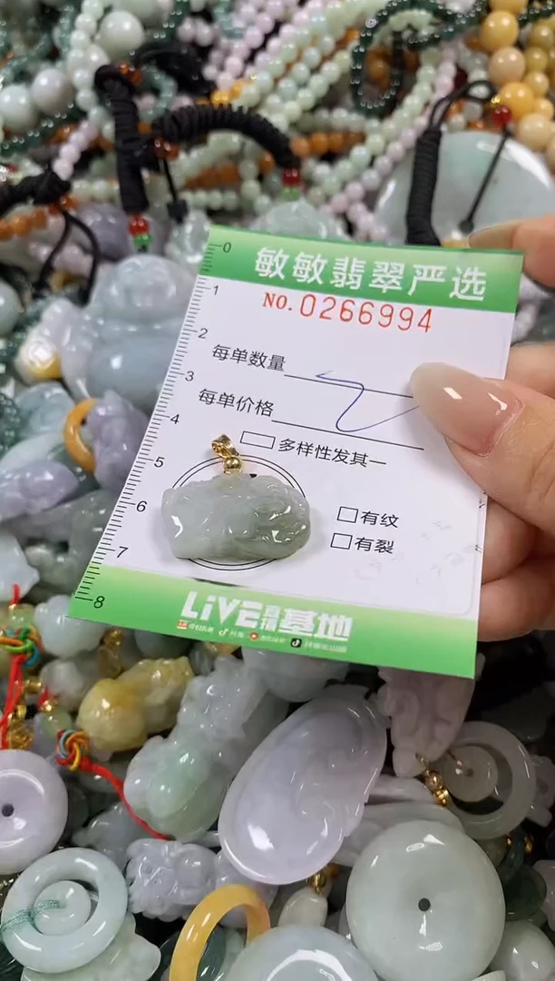 翡翠未镶嵌颈饰闪购0266994