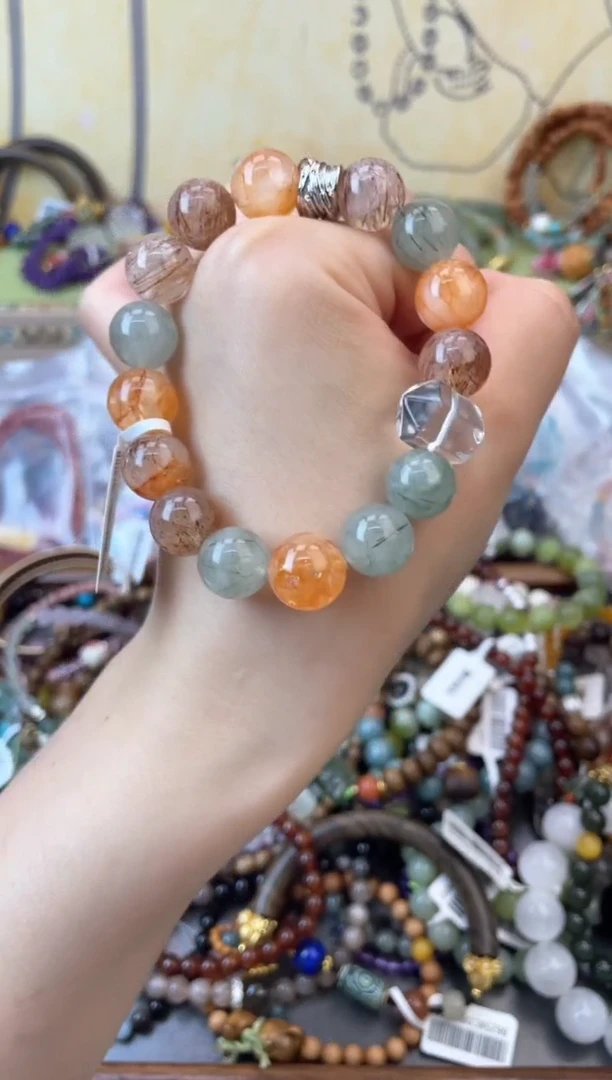 未镶嵌手链水晶567