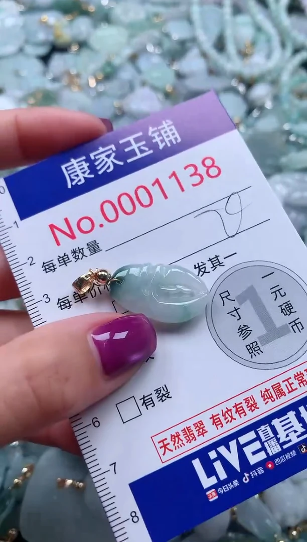 颈饰未镶嵌翡翠1138