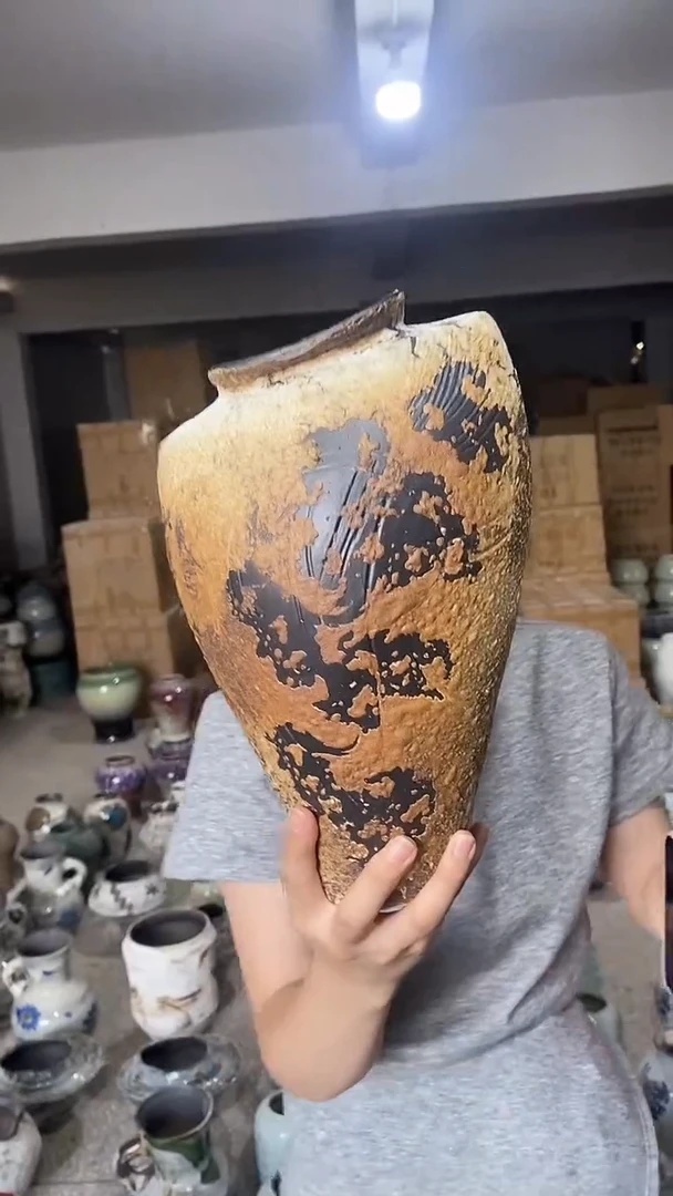 摆件景德镇高温陶瓷，口径9-10  高度25-28