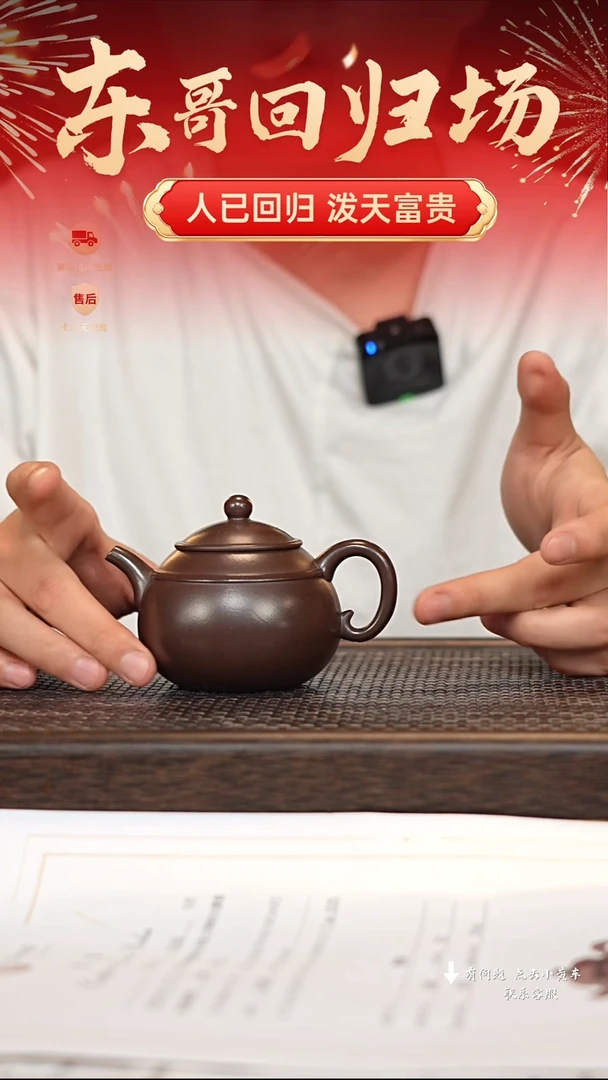 【闪购商品】紫砂茶壶冠砂甄选14