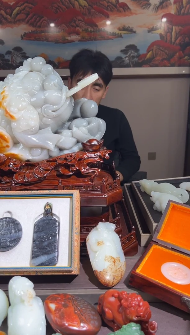 未镶嵌和田玉把件无***…和田玉