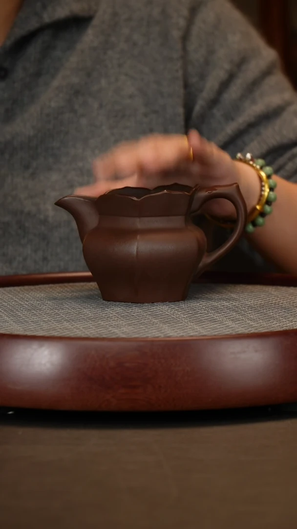 【闪购商品】紫砂茶壶底槽清僧帽公道杯