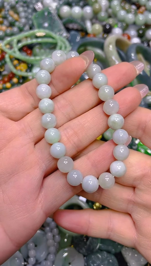 颈饰未镶嵌翡翠8mm