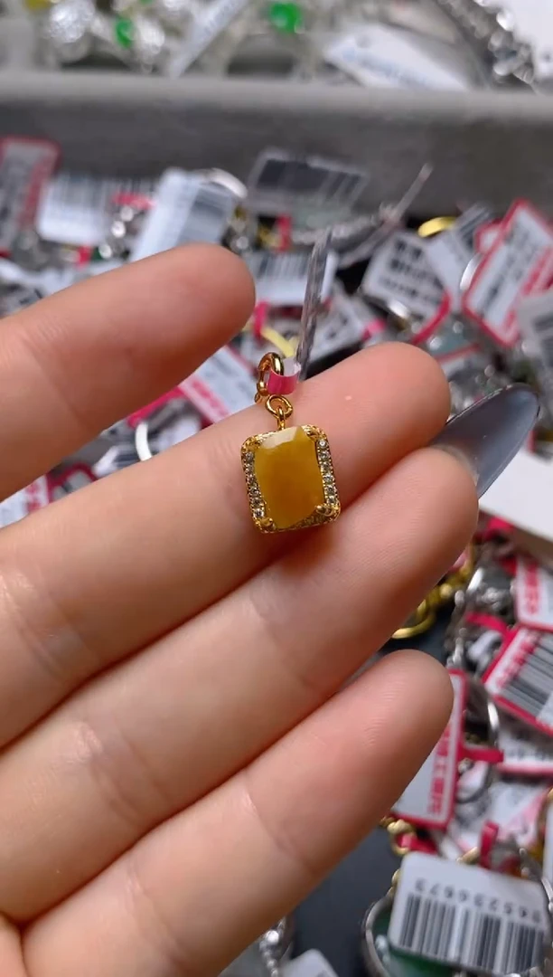 银S925镶嵌戒指翡翠百内无证书