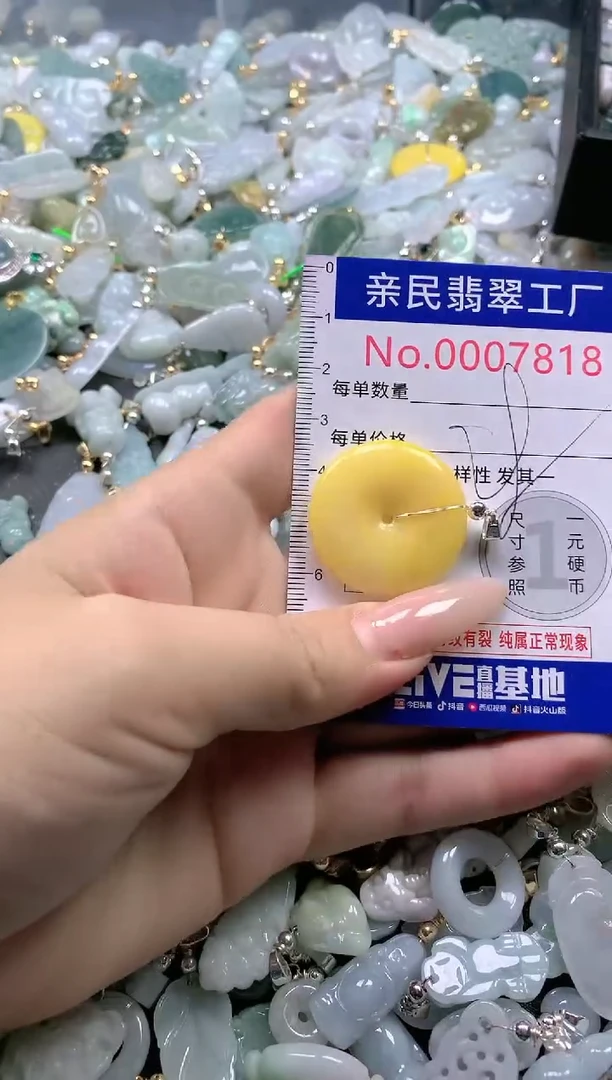 【闪购商品】翡翠吊坠(不含链)未镶嵌7818