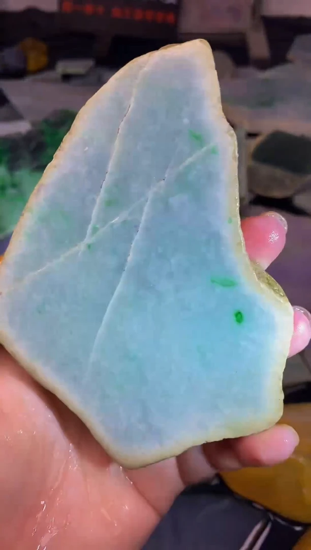 散珠翡翠天然缅甸翡翠A货089