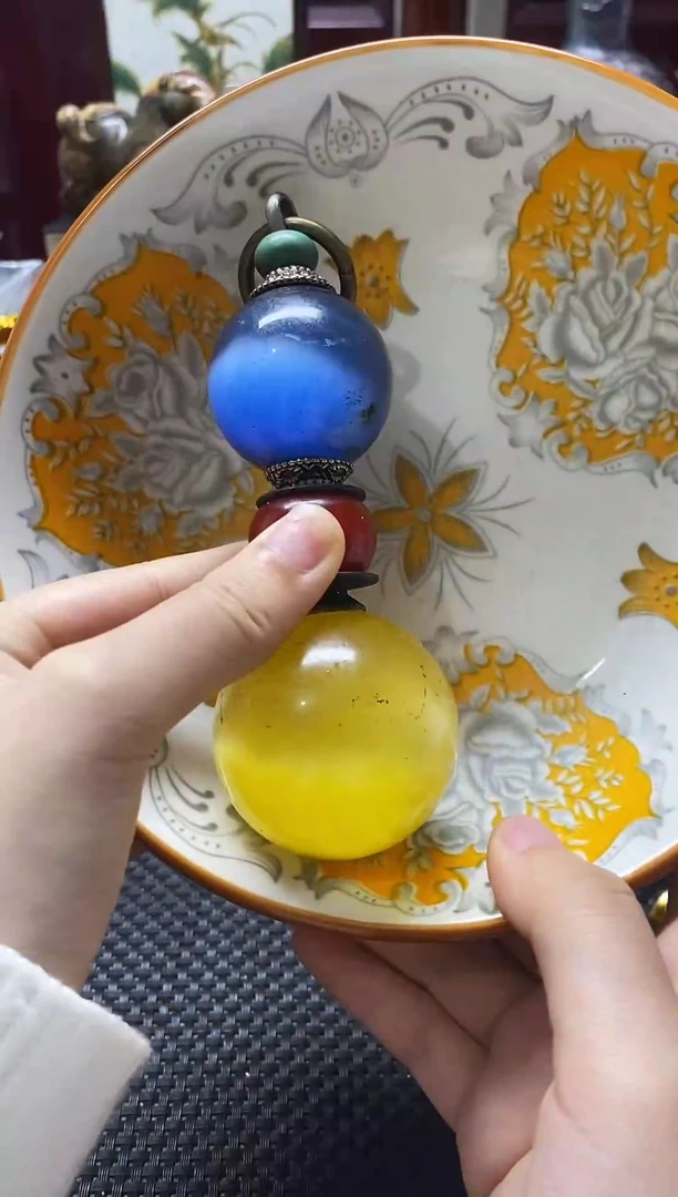 瓷片瓷片 瓷器 摆件 1个