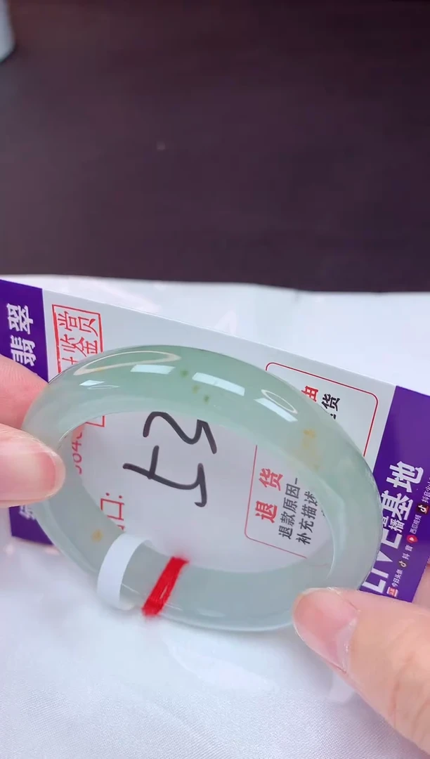 未镶嵌手镯翡翠53（48小时鉴赏期 ）