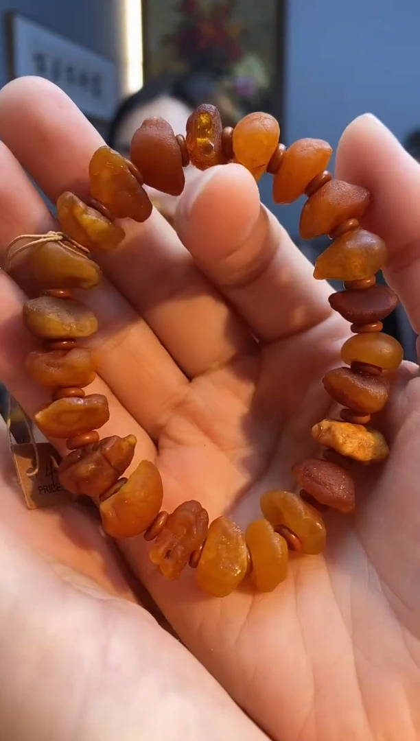 手串琥珀未镶嵌手串