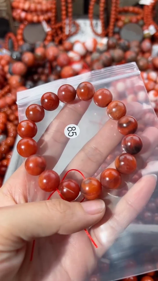 【闪购商品】南红玛瑙未镶嵌手串12