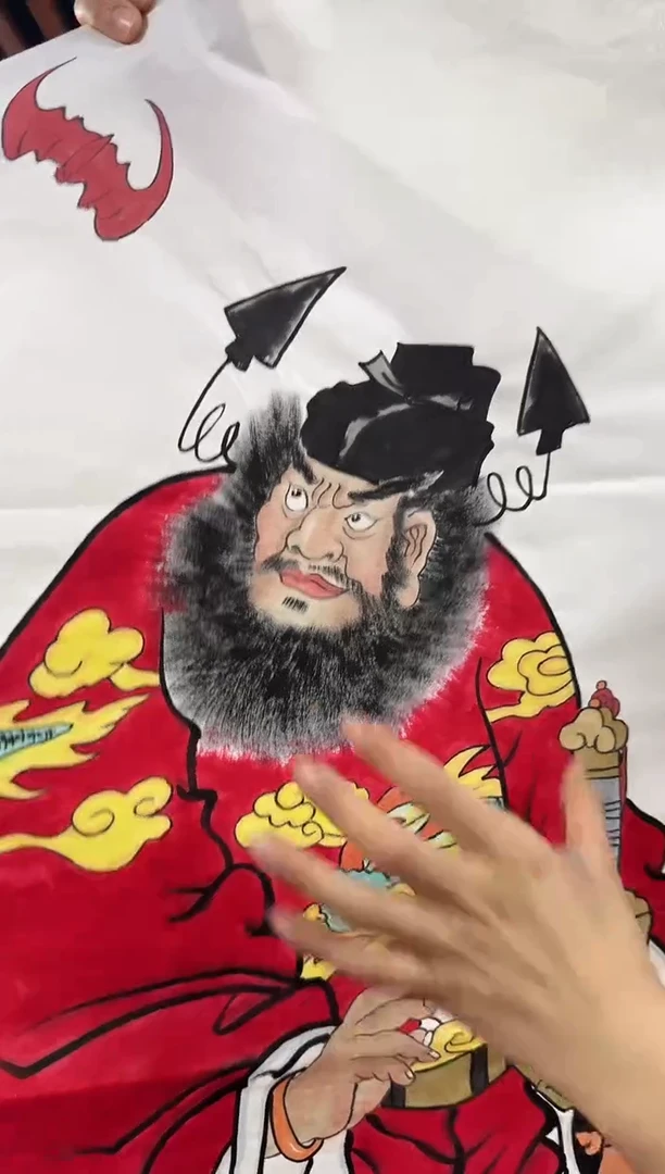 国画华三穿老师精品国画