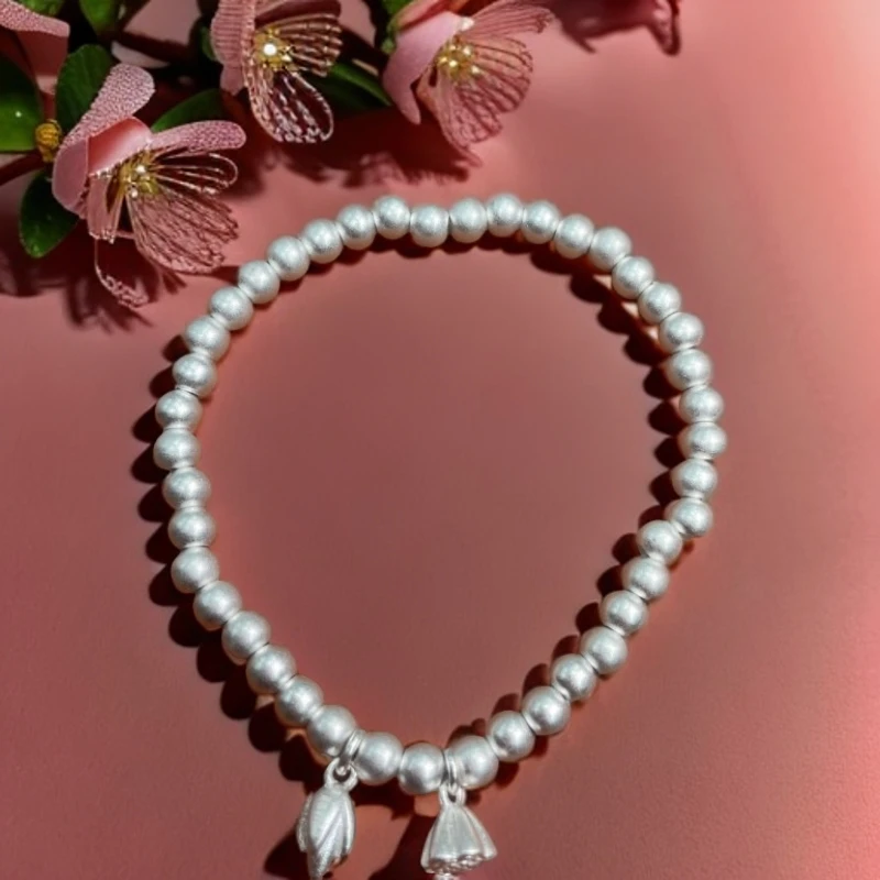 YZ059 6N沙面两世欢银色精品手链无礼盒