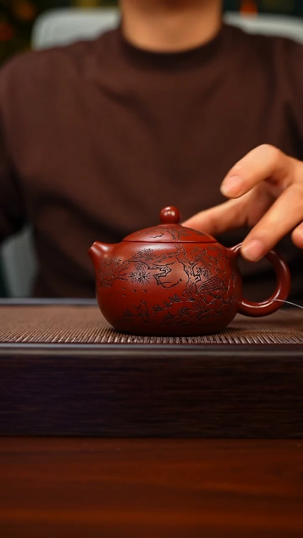 茶壶紫砂原矿紫砂手工茶壶