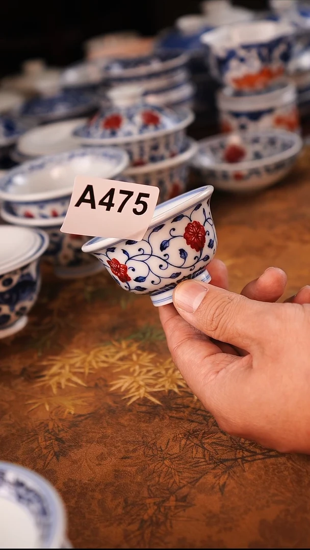 景德镇手工手绘茶器50ml-26