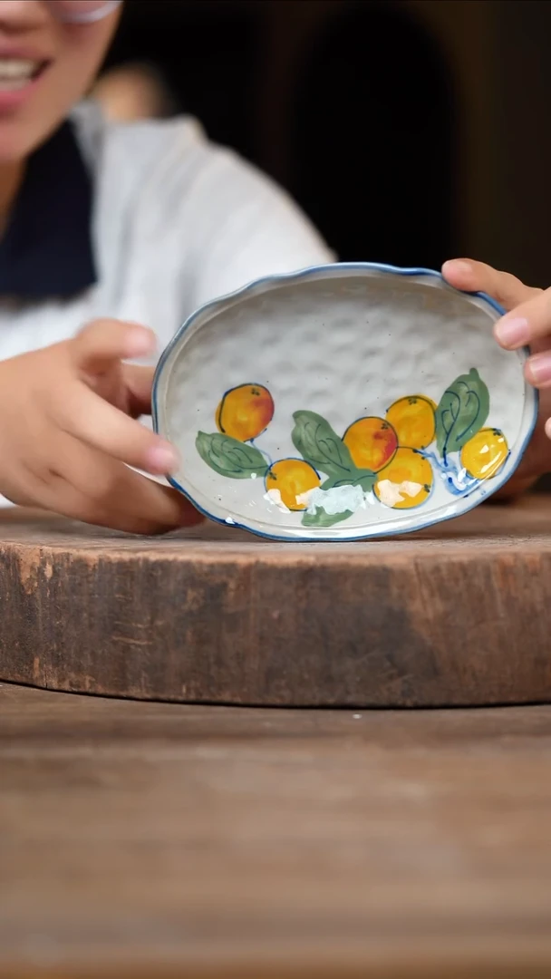 瓷片景德镇高温釉下彩（食品级）