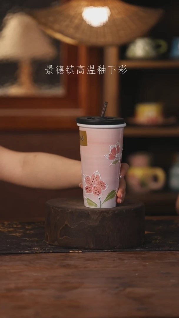 景德镇高温釉下手绘陶瓷463