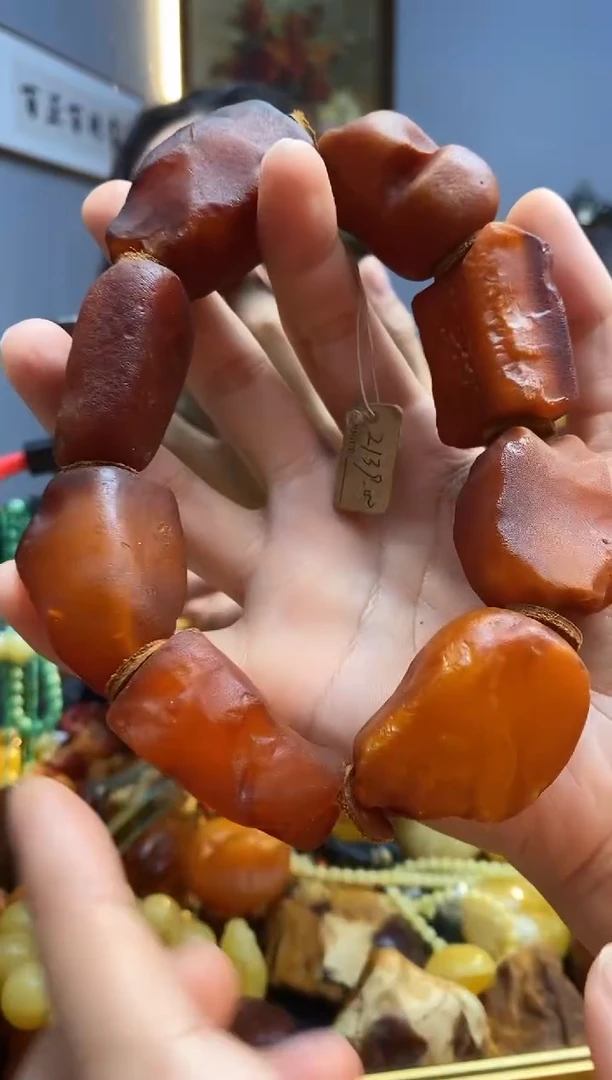 手串琥珀未镶嵌手串
