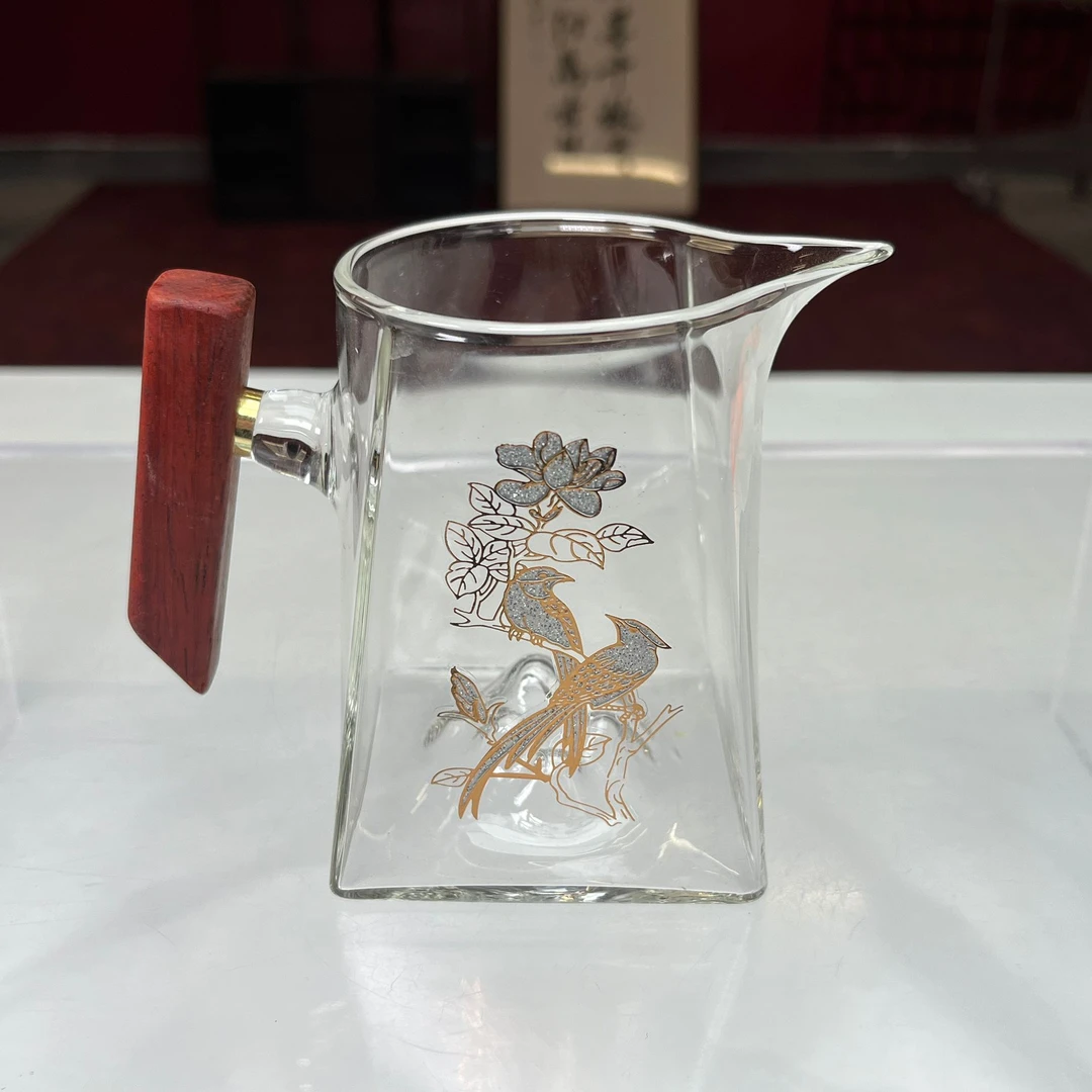 公道杯-喜上眉梢四方木手把509