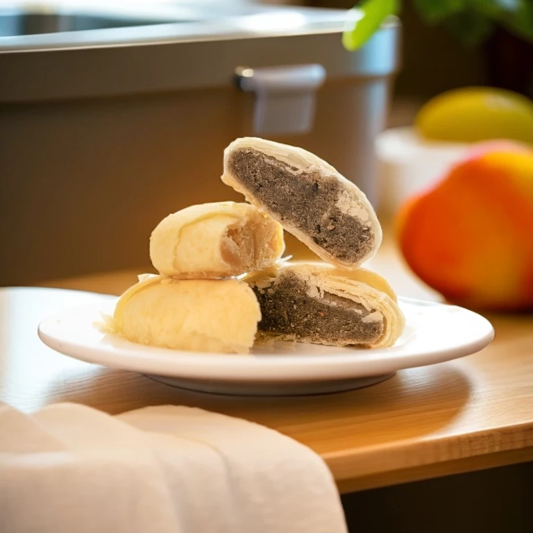 9枚【明冠】软香酥酥皮点心传统工艺现做现发酥软不腻老少皆宜​零食