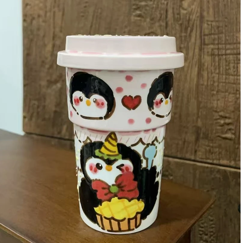 企鹅企鹅企鹅企鹅吸管杯