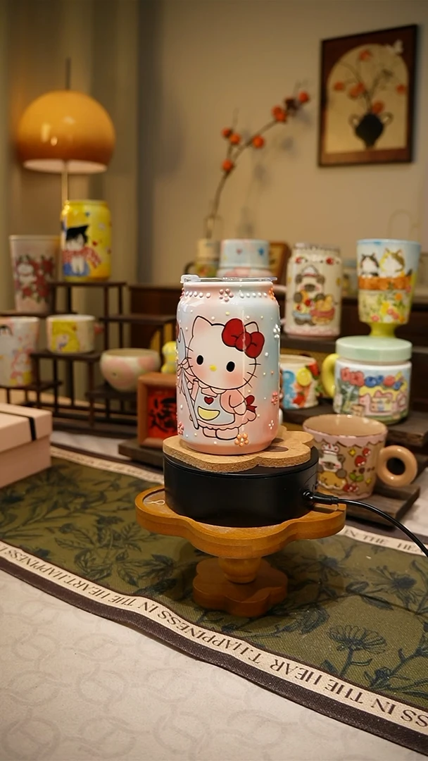 杯子【不带盒子】高温釉下彩