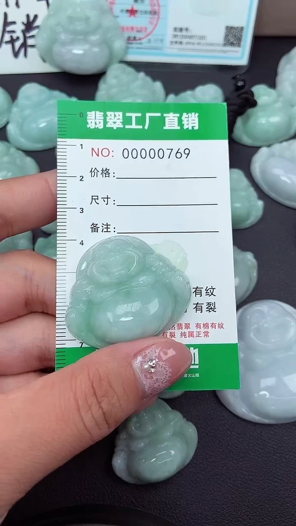 颈饰未镶嵌翡翠缅甸天然翡翠0769