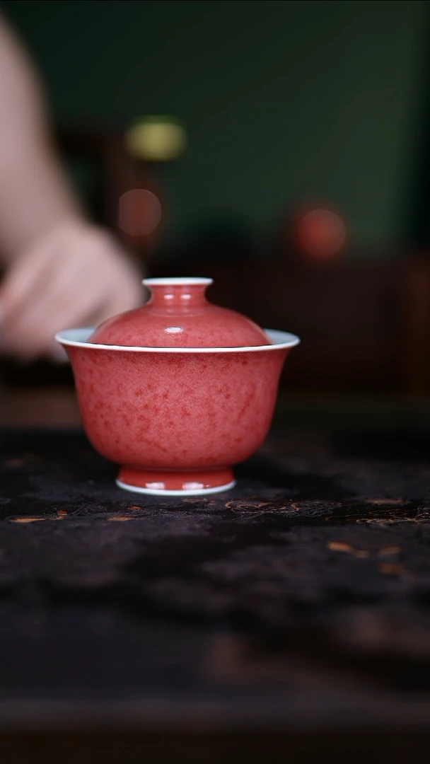 其他景德镇纯手工陶瓷豇豆红