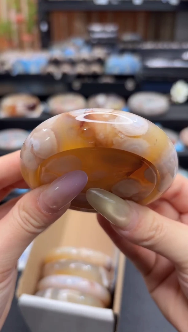 未镶嵌手镯石英质玉C24(57圈赠送镯心)