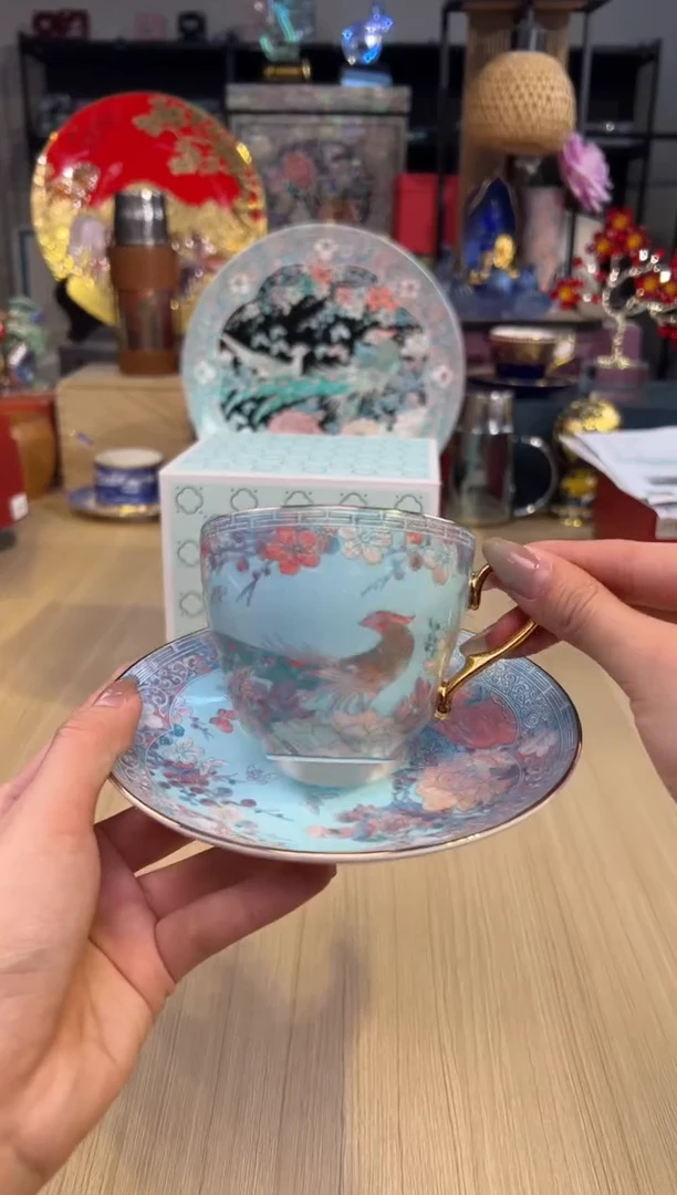 165灵羽和鸣咖啡杯-天蓝