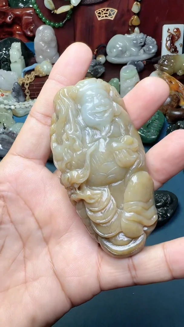 未镶嵌和田玉把件-