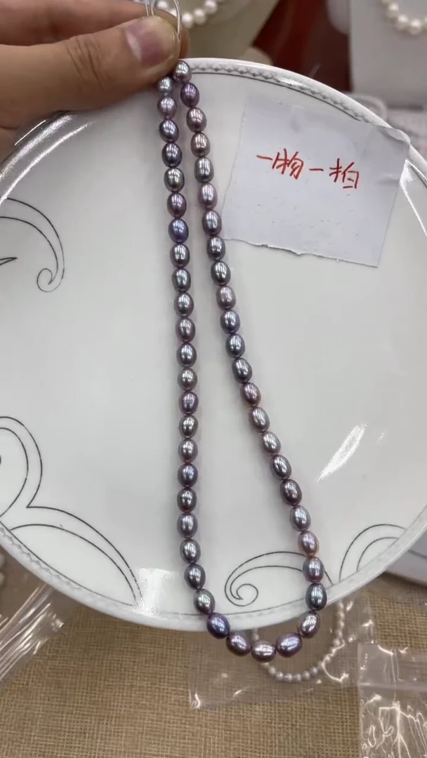 颈饰合金淡水珍珠052