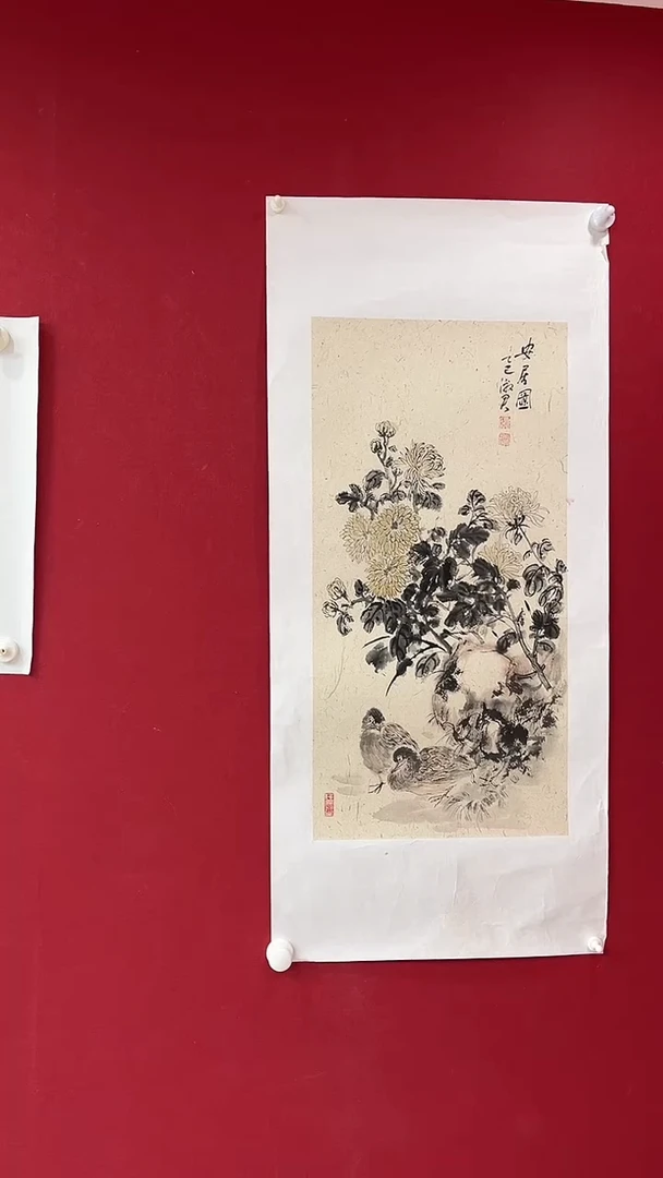 国画夏淑君老师两平尺