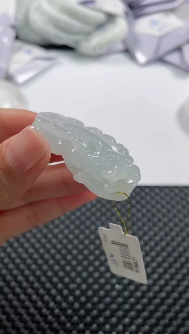 颈饰未镶嵌翡翠基地发货H 0677 貔貅