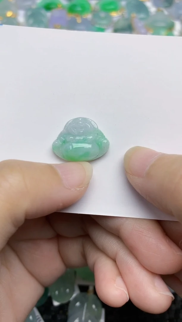翡翠未镶嵌颈饰天然翡翠A货