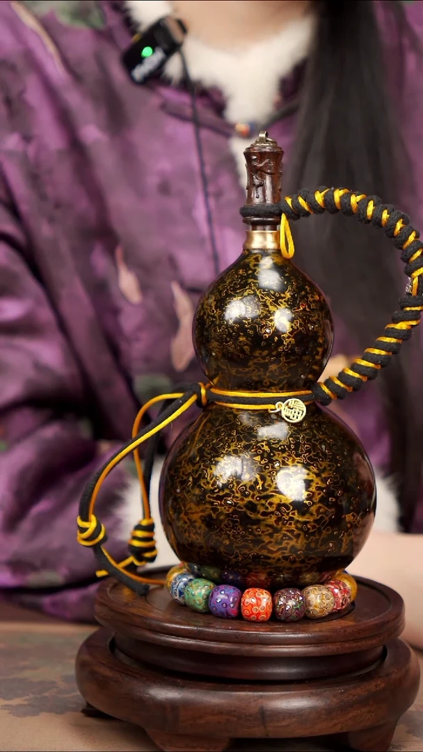 【闪购商品】146易林高端工艺大漆酒葫芦--268