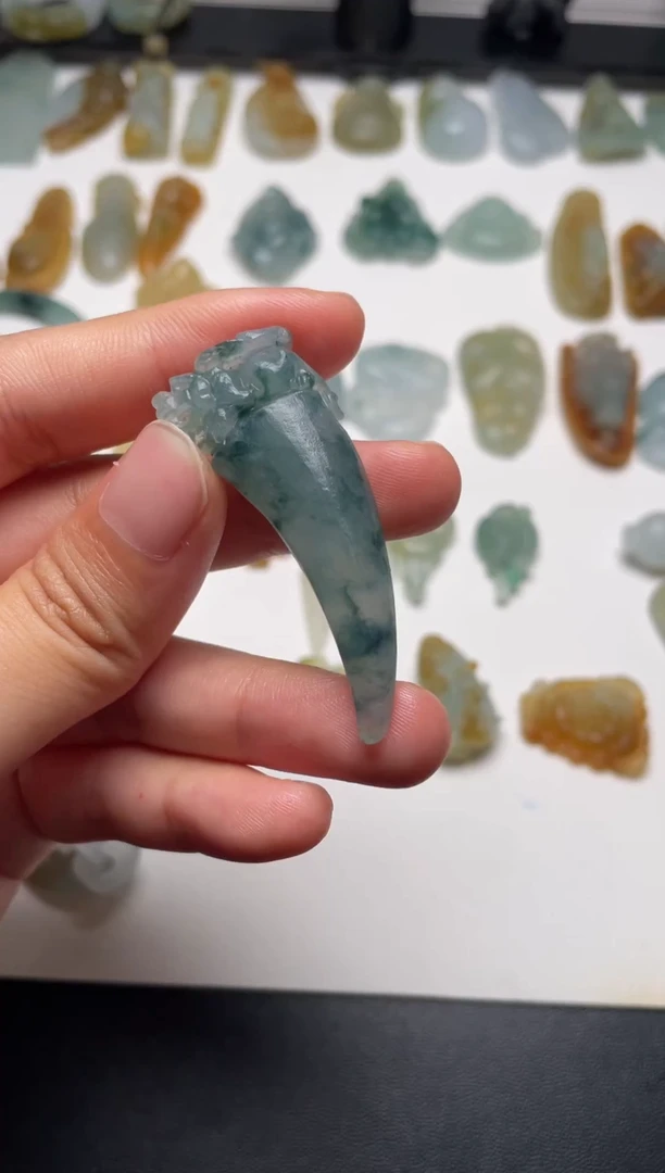 定制翡翠未镶嵌毛货