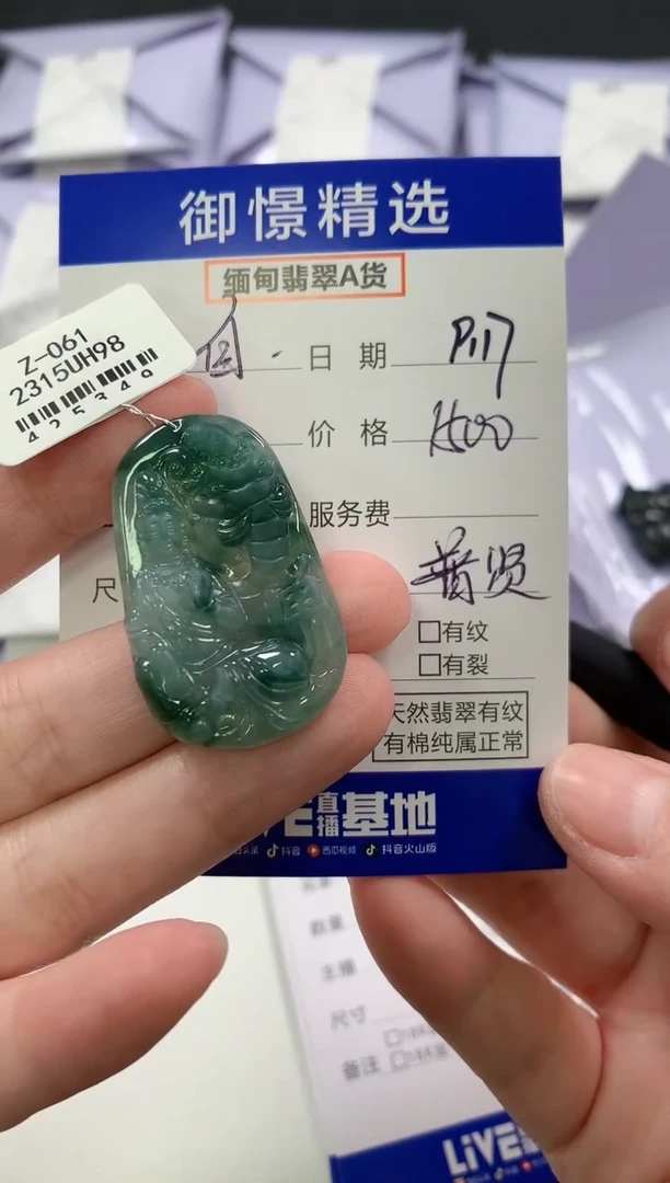 颈饰未镶嵌翡翠自****⁛45