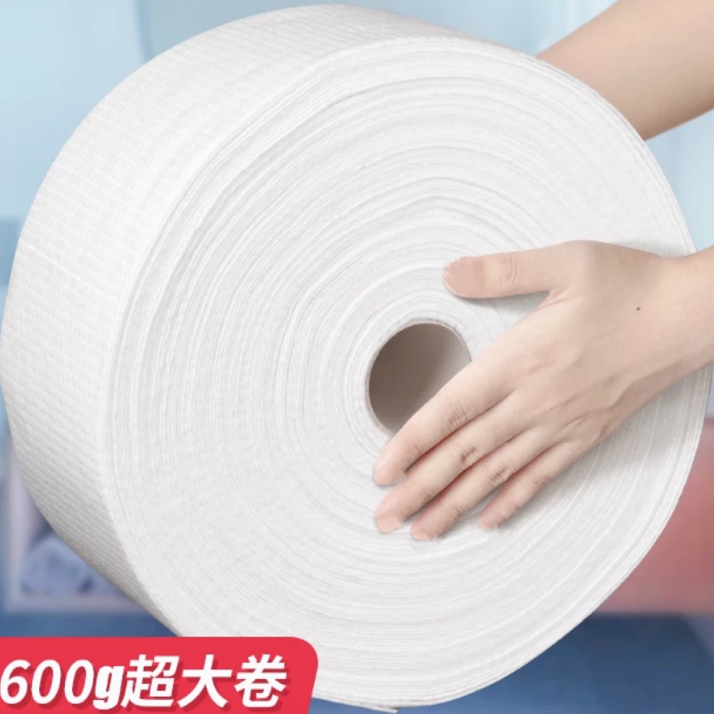 美容院专用加厚大卷洗脸巾擦脸巾一次性洗面巾棉柔巾美容店面巾纸