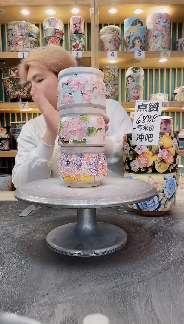 紫砂默认微瑕一物一拍1227-042-3个