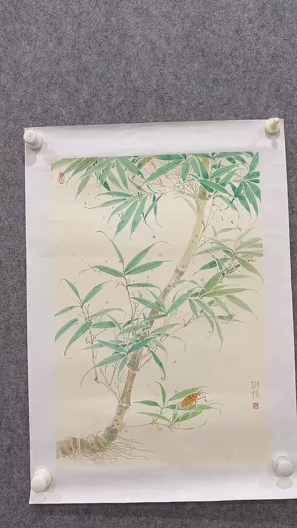 国画邹训精-2.3平尺-国画作品-yz