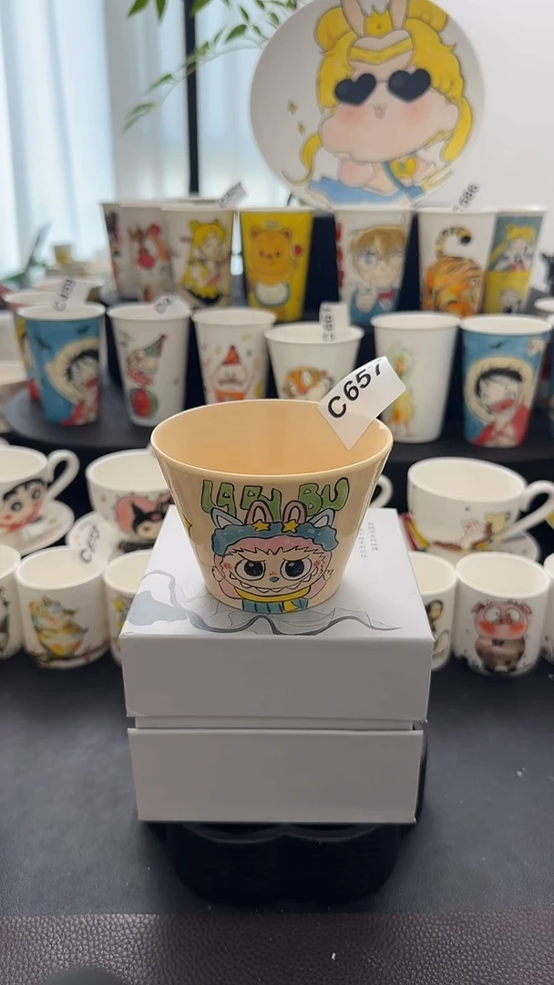 纯手工纯手工绘制陶瓷杯657