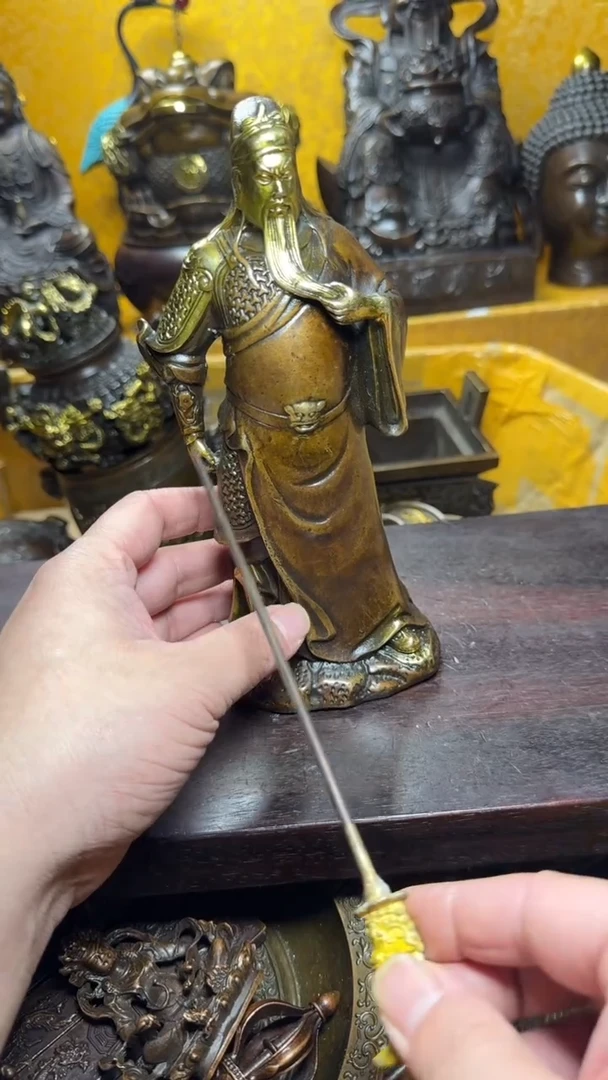 铜器摆件收收藏藏