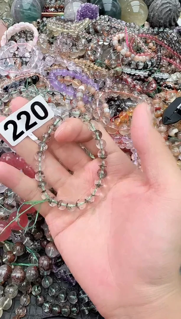 水晶手串未镶嵌220幽灵