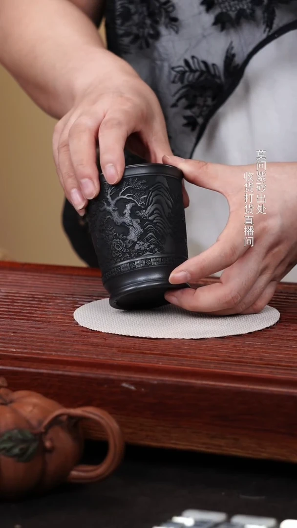 茶壶紫砂原矿手工220cc