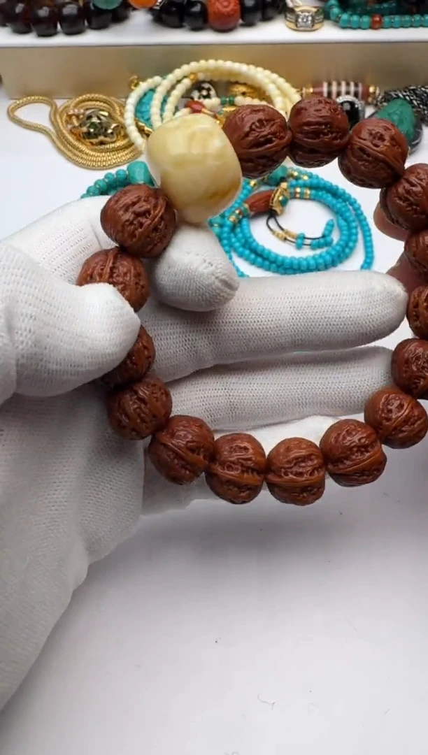 手串文玩核桃文玩10mm核桃手串