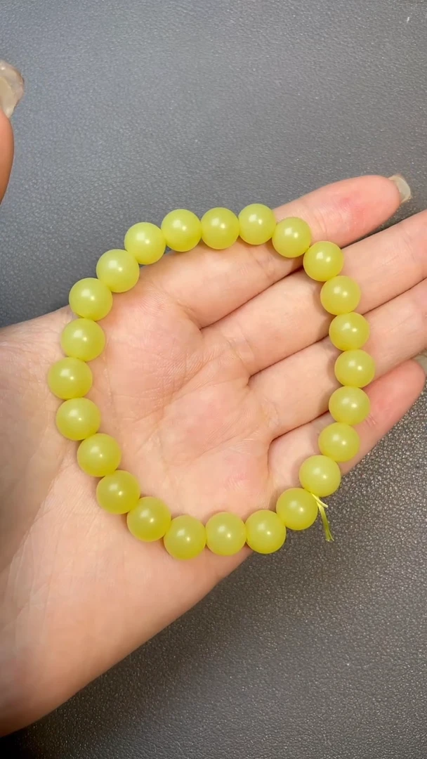 手串未镶嵌岫岩老玉（透闪石质玉）a6