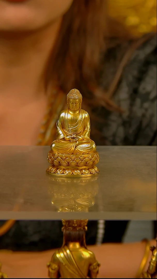 紫铜鎏金-释迦牟尼6公分S2066